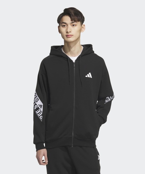 t*n様 TERREX フルジップ マウンテンパーカー 黒 adidas（アディダス） マウンテンパーカー ウインドブレーカー ワー