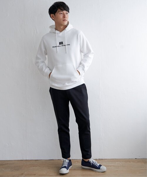 「Russell Athletic」 プルオーバーパーカー M ブラック メンズ_画像8