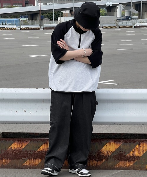 「kutir」 デニムパンツ LARGE ブラック メンズ_画像2