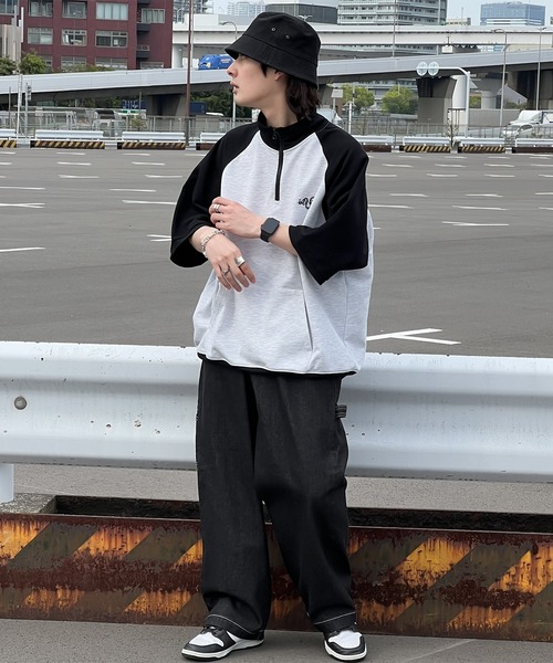 「kutir」 デニムパンツ LARGE ブラック メンズ_画像3