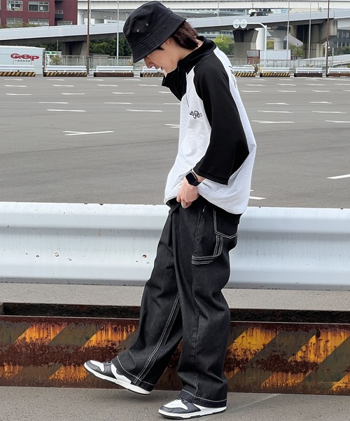 「kutir」 デニムパンツ LARGE ブラック メンズ_画像4