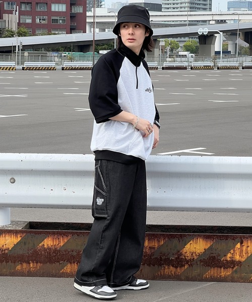 「kutir」 デニムパンツ LARGE ブラック メンズ_画像6