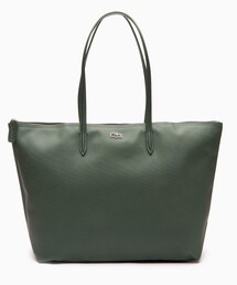 ■LACOSTE■ラコステ プチピケ ラージ トートバッグ ラコステ LACOSTE ◎A4・PC 収納可能◎【LACOSTE / ラコステ】L