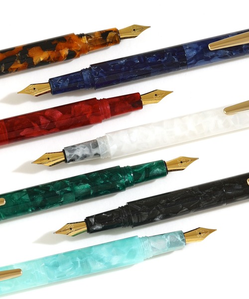 HIGHTIDE（ハイタイド） ペン attache Marbled Fountain Pen アタシェ