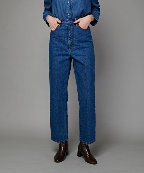 すすめです パンツ デニム ジーンズ 美脚ハイウエストストレートデニムパンツ/XS〜Mサイズあり ZOZOTOWN PayPayモール店 - 通販 - PayPayモール もちろん