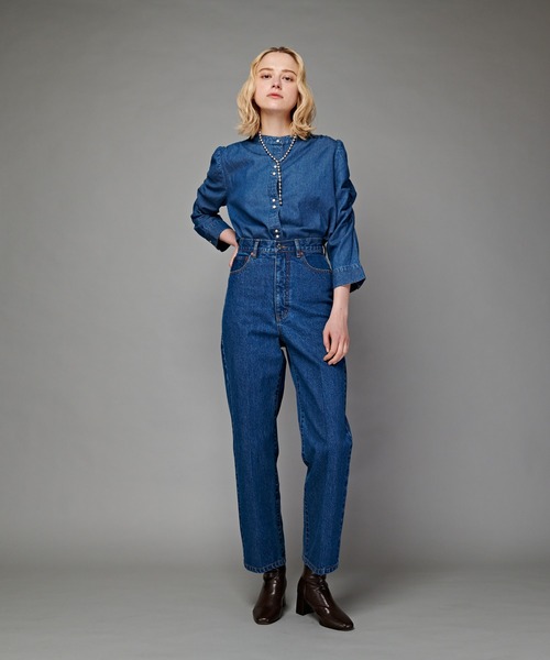 すすめです パンツ デニム ジーンズ 美脚ハイウエストストレートデニムパンツ/XS〜Mサイズあり ZOZOTOWN PayPayモール店 - 通販 - PayPayモール もちろん