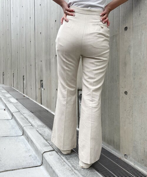 パンツ Charles Chaton Charles Chaton パンツ スラックス コットンリネンスラックス