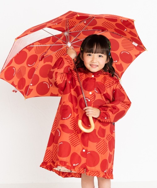 nino（ニノ） 傘 ネコドット傘 キッズ 子供 女の子 : ZOZOTOWN Yahoo
