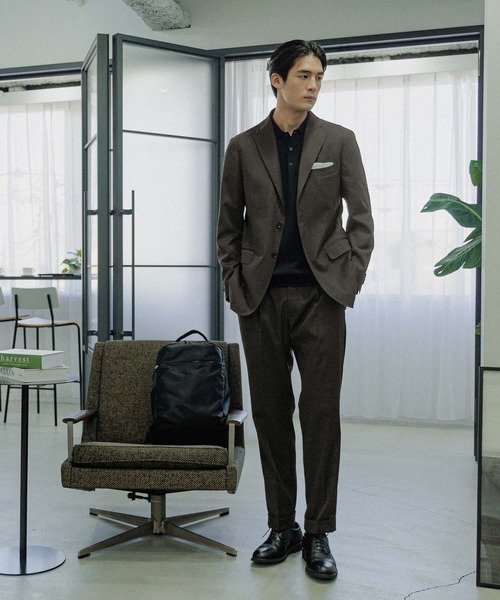 GLOBAL WORK スラックス ストレッチTRパンツ/Salon de GW/163832