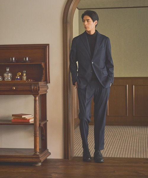 スーツ スラックス セットアップ GLOBAL WORK Salon de GW モーションテックパンツ/Salon de GW/115939（スラックス