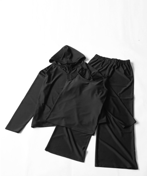 【お買い得】大人気！ラッシュ3点セット セール】3点セットラッシュガード（ラッシュガード）｜antiqua