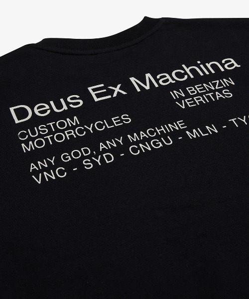 DEUS EX MACHINA トレーナー スウェット ZONING CREW メンズ