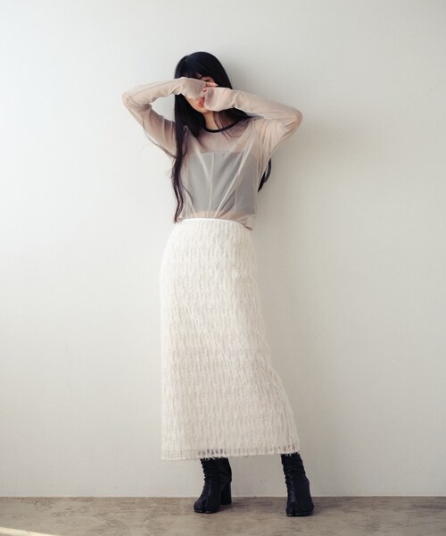 CODE A スカート feather long skirt : ZOZOTOWN Yahoo!店 - 通販