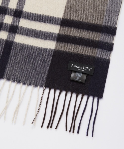 Joshua Ellis（ジョシュアエリス） マフラー Joshua Ellis PLAID SCARF