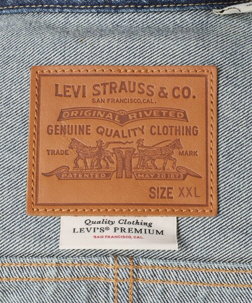 Levi's journal standard 別注1st デニムジャケットXL LEVI'S×JOURNAL STANDARD ビッグE 1stタイプ デニムトラッカー