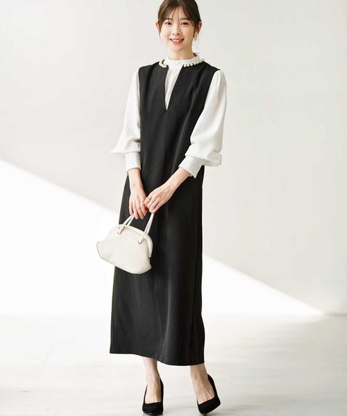 GeeRA（ジーラ） ワンピース 「入卒式/セレモニー」パールデザイン