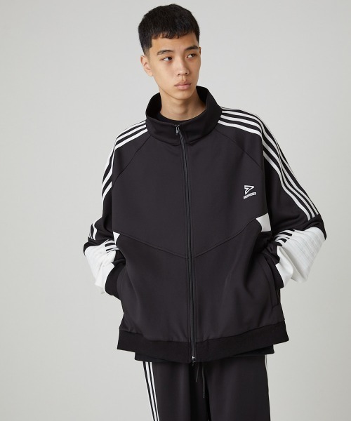 定価4.8万 discovered newsed トラックジャケット オーバーサイズド パイピング トラックジャケット MASTERMIND