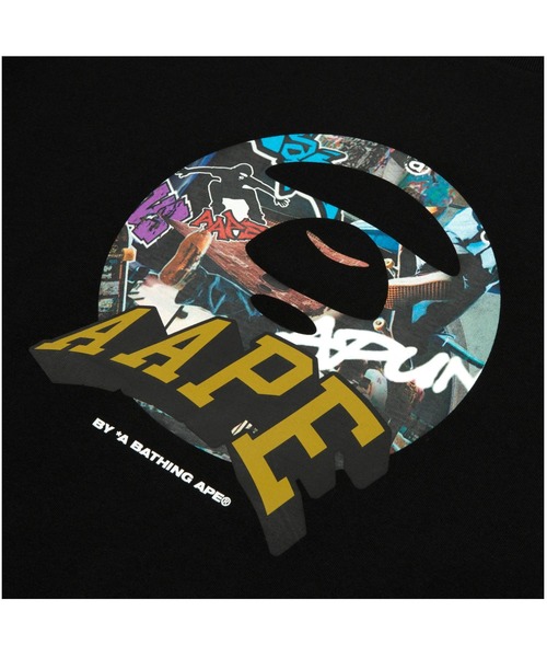AAPE BY A BATHING APE tシャツ THEME MAIN TEE メンズ