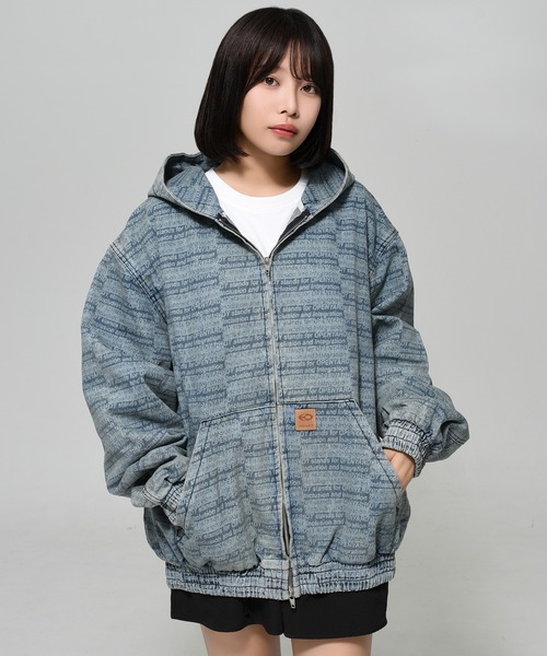 OY（オーワイ） デニムジャケット gジャン P.L WASHED DENIM HOODED 