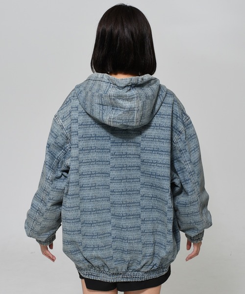 OY（オーワイ） デニムジャケット gジャン P.L WASHED DENIM HOODED 