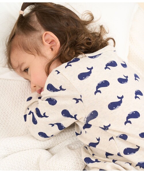 PETIT BATEAU（プチバトー） ベビー服 ロンパース 足なしロンパース