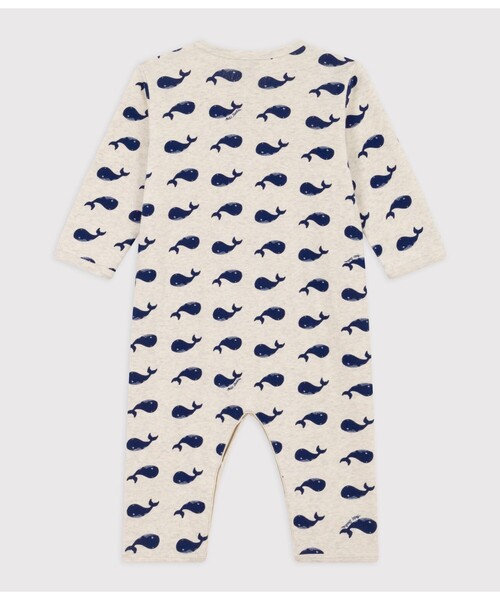 PETIT BATEAU（プチバトー） ベビー服 ロンパース 足なしロンパース
