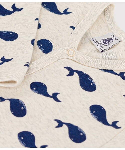 PETIT BATEAU（プチバトー） ベビー服 ロンパース 足なしロンパース
