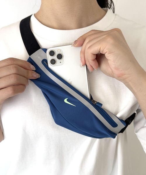 ナイキのウエストポーチです。水色 NIKE（ナイキ） ウエストポーチ ウエストバッグ 「NIKEアパレル