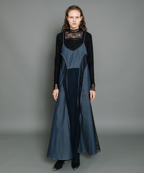 ワンピース AULA WAIST SWITCHING ONE PIECE — aulaaila