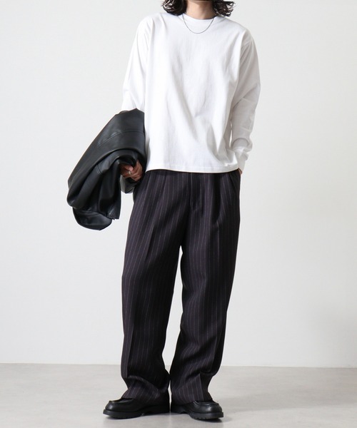 CROSS & STITCH tシャツ ＆ 8.1オンス USAコットン ロング