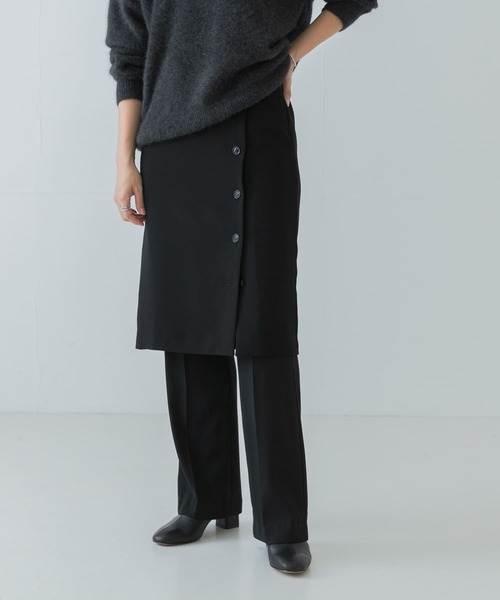 URBAN RESEARCH スカート レイヤードラップスカート : ZOZOTOWN