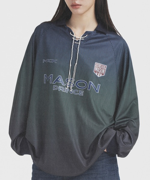 MASONPRINCE】【2024AW】ゲームポロシャツ