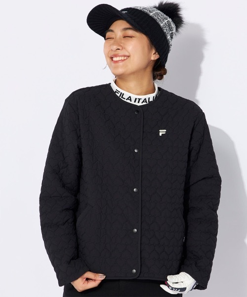FILA GOLF カーディガン 「FILA GOLF/フィラゴルフ」レディース中綿