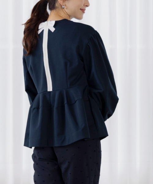 Sono（ソーノ） tシャツ 「SONO/ソーノ」「WARM STRETCH」バックリボン