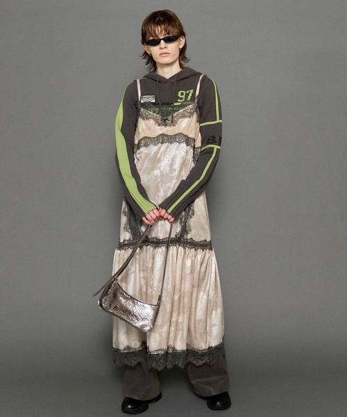 MAISON SPECIAL パンツ Cocoon Wide Silhouette Vegan Leather