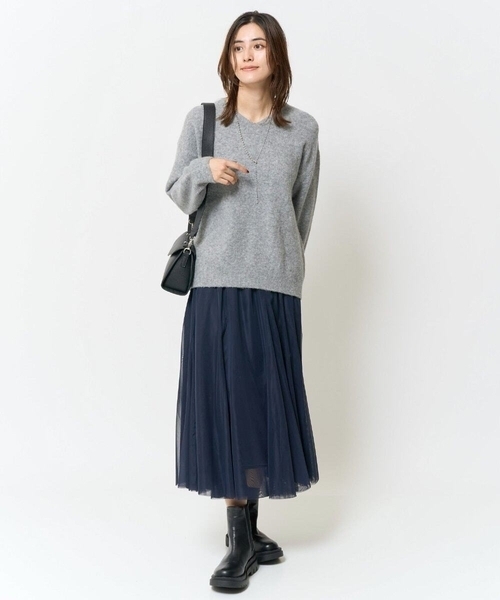 a.v.v（アー・ヴェ・ヴェ） ニット セーター 「新色登場/洗える」ゆる