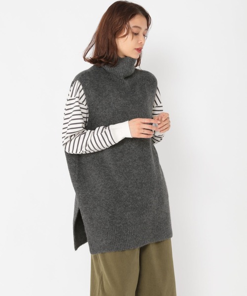 studio CLIP（スタディオクリップ） ベスト ジレ 5ゲージウール