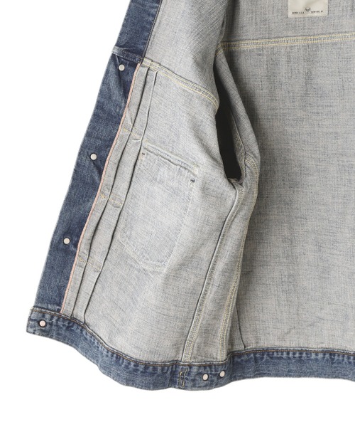 AVIREX デニムジャケット gジャン 「TFQP」DENIM JKT USED WASH