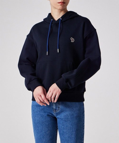 パーカー ウィメンズ ゼブラワッペン パーカ / 145409 351V レディース PS Paul Smith パーカー ウィメンズ ゼブラワッペン パーカ