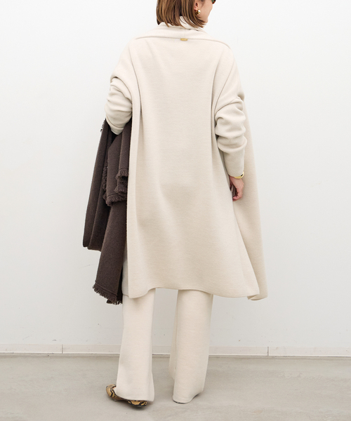 Deuxieme Classe ニットコート Deuxieme Classe コート アウター *SMOOTH KNIT GOWN MIDI