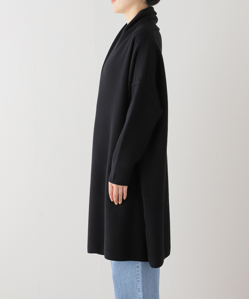 Deuxieme Classe ニットコート Deuxieme Classe コート アウター *SMOOTH KNIT GOWN MIDI