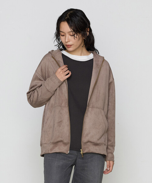 stola. ストラ エコダンボール ミドル丈 コーディガン ブルゾン