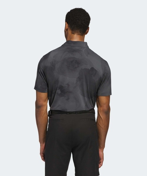 【adidas GOLF/アディダス】COOL 吸汗速乾 半袖ポロシャツ・XL黒 アディダス（adidas）（メンズ）ゴルフウェア 半袖 吸汗速乾