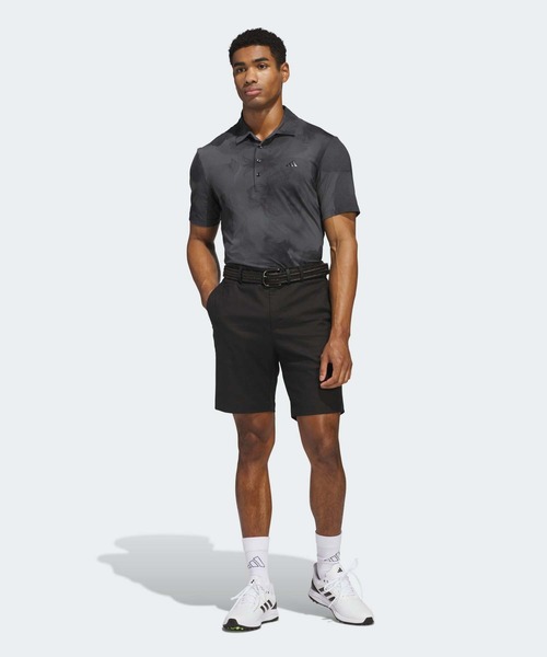 adidas - 【adidas GOLF/アディダス】COOL 吸汗速乾 半袖ポロシャツ・M・黒 adidas - 【adidas GOLF/アディダス】COOL 吸汗速乾 半袖