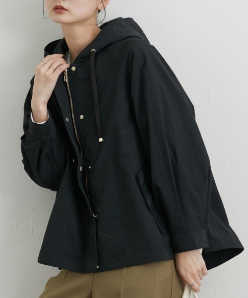 ニッセン（nissen） マウンテンパーカー ウインドブレーカー 裾フレア