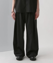 スラックス 「SET UP対応」ロングタックワイドトラウザー(HARE) メンズ｜ZOZOTOWN Yahoo!店