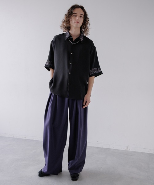HARE｜ロングタックワイドトラウザー | Rakuten Fashion(楽天