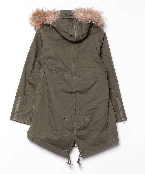 A part by（アパートバイ） モッズコート M グリーン レディース