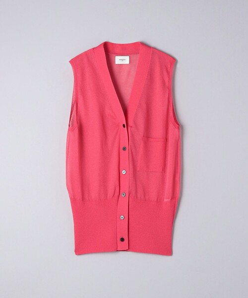 【本日特価】 WRAPINKNOT ベスト レディース 「WRAPINKNOT」シアー ジレ トップス