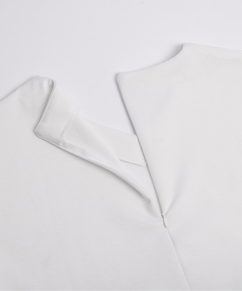 ドットチュールドッキング ペプラムトップス レディース : ZOZOTOWN